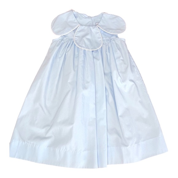 Three Sisters Other - Three Sisters Light Blue Scalloped Neck Size 2T Dress